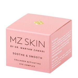 MZ SKIN By Dr Marym Zamani Soothe & Smooth Hyaluronic Brightening Eye Cream NEW